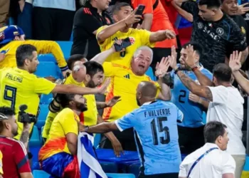 10 jugadores de Uruguay bajo investigación tras la pelea en la Copa América