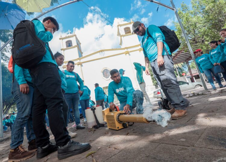La DOM realiza campaña de fumigación en diferentes puntos del país
