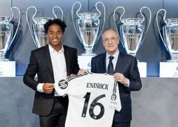 El brasileño Endrick se presenta como nuevo jugador del Real Madrid