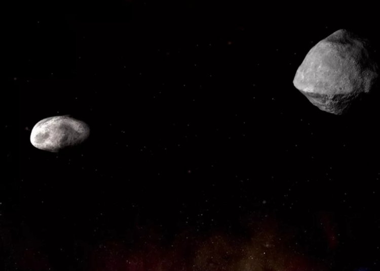 Un gran asteroide con su propia luna pasó cerca de la Tierra
