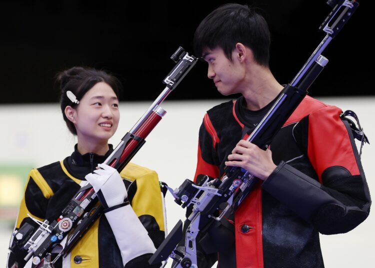 China gana los primeros oros de los Juegos Olímpicos de París 2024