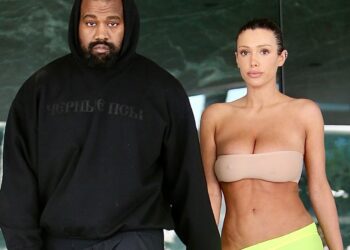 Por usar poca ropa Kanye West y Bianca Censori serían vetados de restaurantes en Estados Unidos