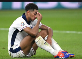 Jude Bellingham tuvo un ataque de furia tras perder la final de la Eurocopa con Inglaterra