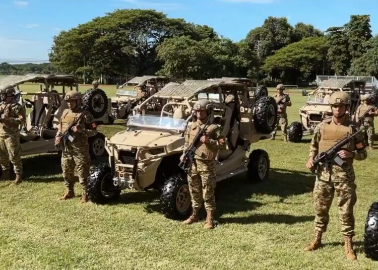 Vehículos livianos todo terreno son entregados a la FAES para fortalecer su trabajo fronterizo