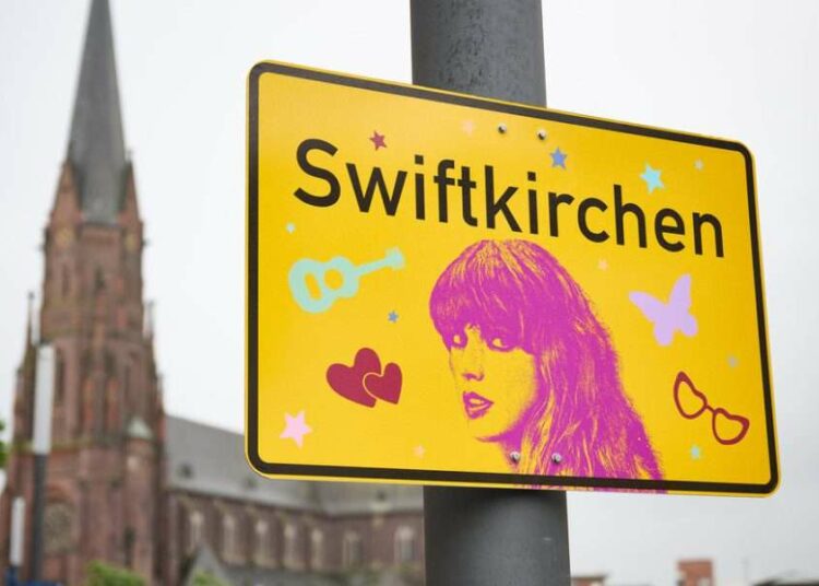 Una ciudad alemana ‘cambia’ de nombre en honor a Taylor Swift