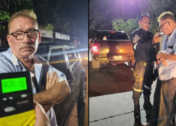 Detienen a un hombre que conducía con 408 mg/dl de alcohol