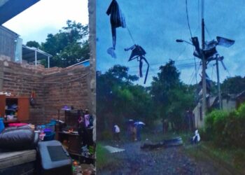 Tormentas dañan 21 viviendas en el cantón Los Magueyes, de Ahuachapán