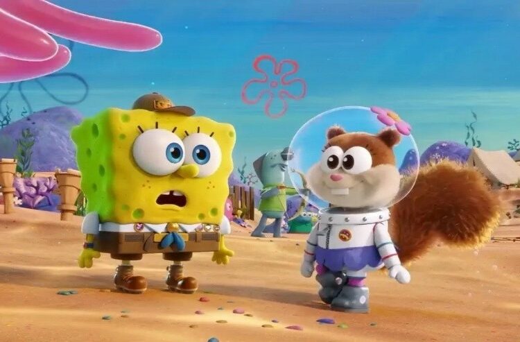 Bob Esponja: La película de Arenita presenta su primer tráiler lleno de acción y aventura