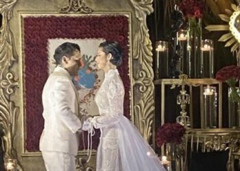 Ángela Aguilar y Christian Nodal se casan en una boda privada