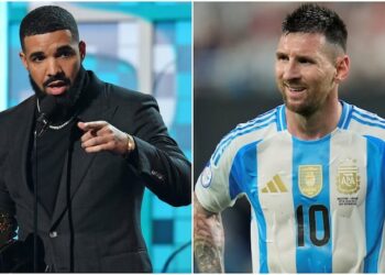 El rapero canadiense Drake perdió $300,000 dólares al apostar contra Argentina en la Copa América