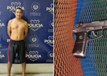 Capturan a hombre por amenazar a su esposa con un arma de fuego y realizar disparos al aire en San Miguel