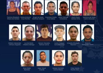 Desarticulan red de extorsionistas conformada por 17 presuntos pandilleros