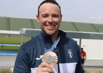Tirador guatemalteco Jean Pierre Brol gana medalla de bronce