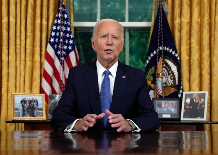 El presidente de EEUU Joe Biden dijo que se retiró de la carrera presidencial por «la defensa de la democracia»