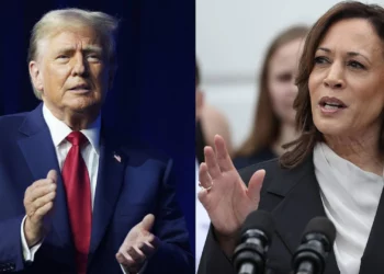Trump y Harris intercambian insultos en la campaña presidencial de EEUU
