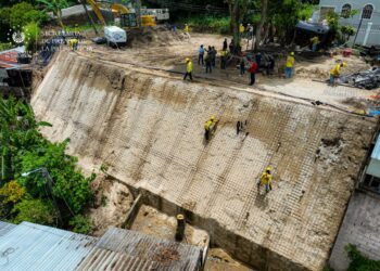Gobierno avanza en obras de mitigación en colonia San Antonio, de Soyapango