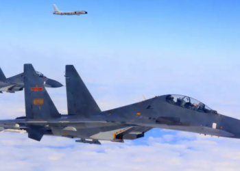 Cerca de 100 aviones chinos rodearon Taiwán durante las maniobras militares