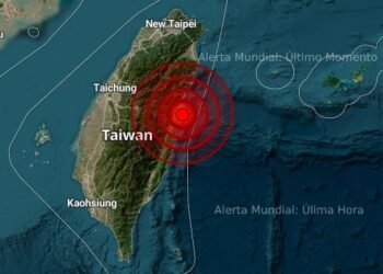 Terremoto de magnitud 6,3 golpea la costa este de Taiwán
