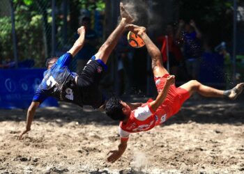 Comienzan los cuartos de final en la Liga de Fútbol Playa
