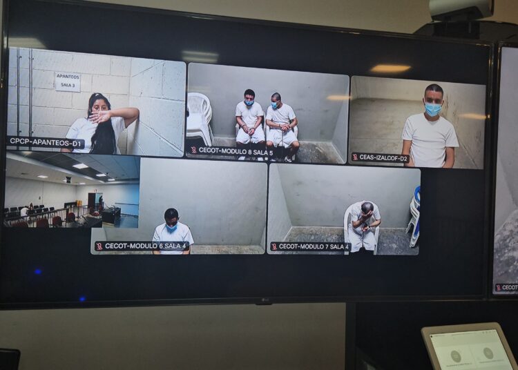 8 pandilleros son enjuiciados tras desaparecer a una persona en El Boquerón