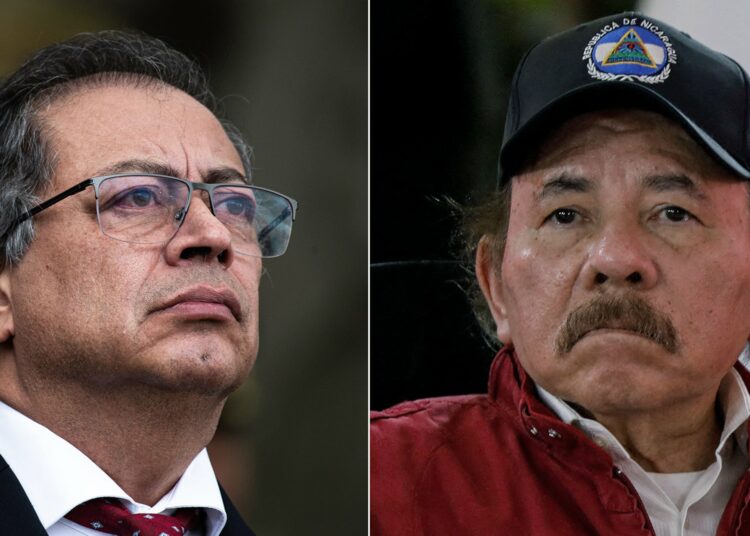 Petro a Ortega: «Al menos no arrastro los derechos humanos»