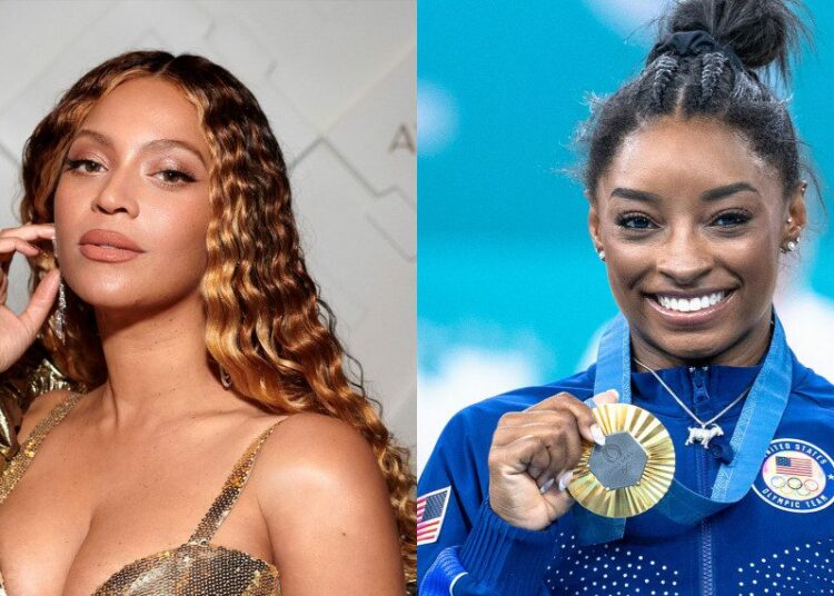 Beyoncé se siente inspirada por Simone Biles