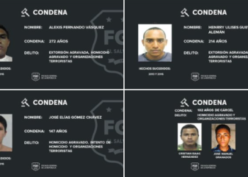 Juez de San Miguel emite condenas de hasta 272 años de cárcel para 26 pandilleros