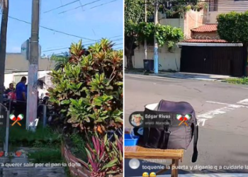 ¿De víctima a agresor? Motociclistas organizan actividad frente a vivienda de mujer a la que llaman «lady poste»