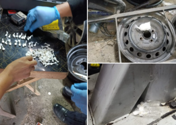 Fiscalía allana viviendas y negocios vinculados a desmantelamiento de vehículos en San Salvador