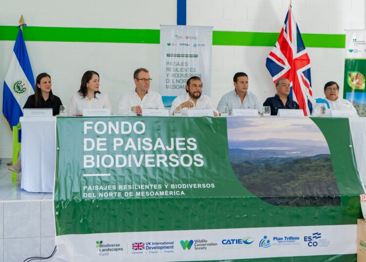 «Fondo de Paisajes Biodiversos» inicia actividades en zona del trifinio de El Salvador