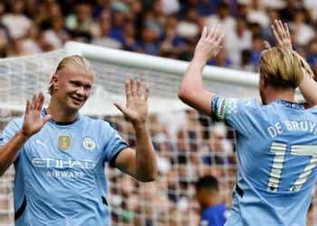 Pep Guardiola agita el debate: comparó a Erling Haaland con Messi y Cristiano Ronaldo