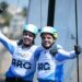 Los argentinos Majdalani y Bosco ganaron la medalla de plata en vela de París 2024