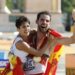 España gana su primera medalla de oro en atletismo en París al imponerse en el maratón de marcha por relevos mixtos
