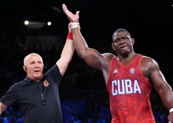 La leyenda cubana Mijaín López está a una victoria de un 5to oro en la lucha olímpica