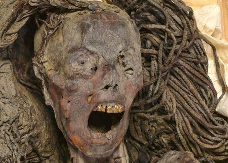Momia egipcia de «la mujer que grita » habría muerto en agonía