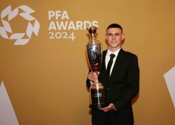 Phil Foden, del Manchester City, nombrado Jugador del Año de PFA