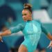 La brasileña Rebeca Andrade supera a Simone Biles y gana la medalla de oro en el ejercicio de suelo de París 2024
