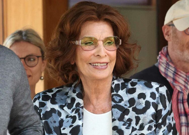 Sophia Loren está decidida a ‘vivir cada momento al máximo’