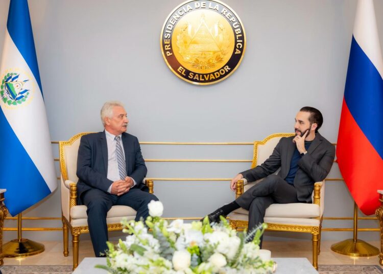 Relaciones entre Rusia y El Salvador son reforzadas tras visita del embajador al Presidente Bukele