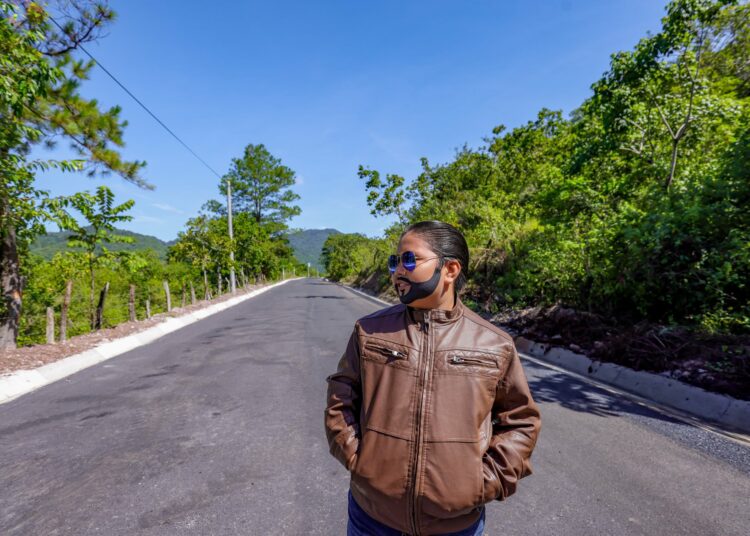 DOM entrega nueva calle a habitantes entre Joateca y Arambala, en Morazán