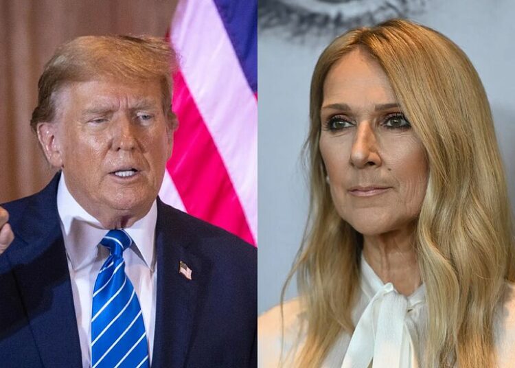Celine Dion escribió un mensaje contundente contra Donald Trump por el uso de la canción “My Heart Will Go On”