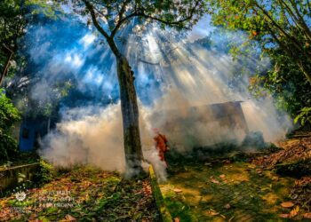 Realizan jornada de fumigación en Apulo, Ilopango
