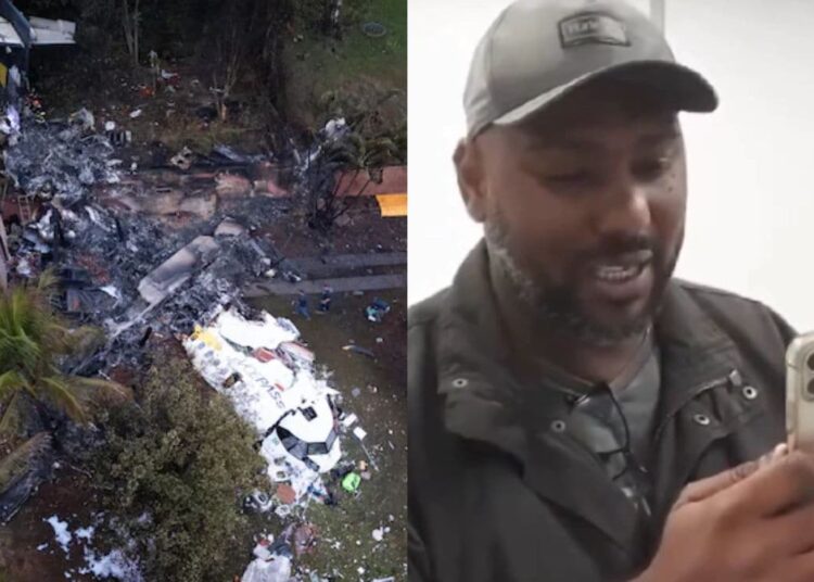 Un pasajero del avión siniestrado en Brasil esquiva la muerte: se fue a tomar un café
