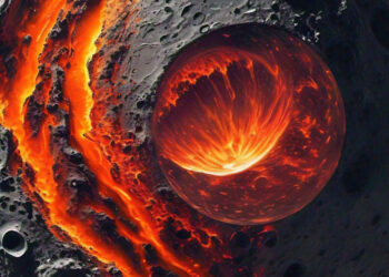 La Luna habría tenido un gran océano de lava en su polo sur