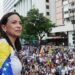 Machado anunció una protesta contra el fraude electoral de Nicolás Maduro