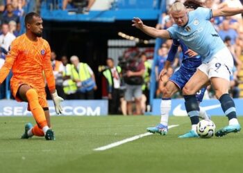 El Manchester City empieza con un 0-2 al Chelsea
