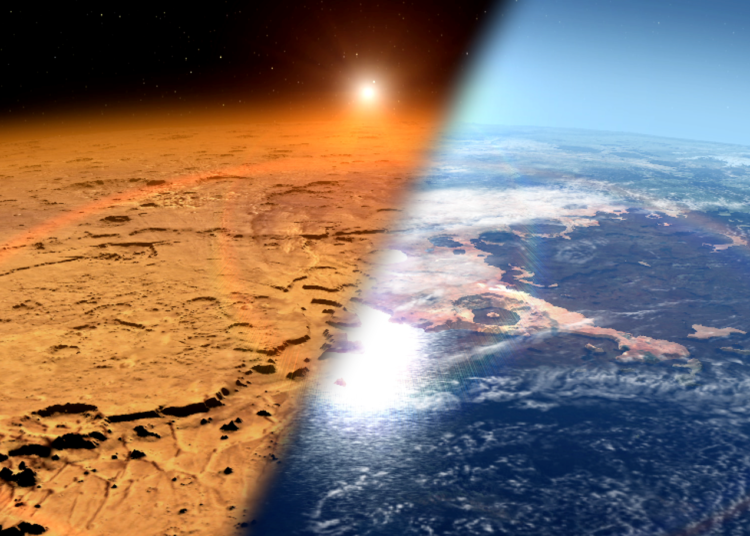 Científicos exploran «purpurina» para hacer Marte habitable