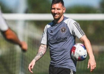 Messi regresó a los entrenamientos con el Inter Miami