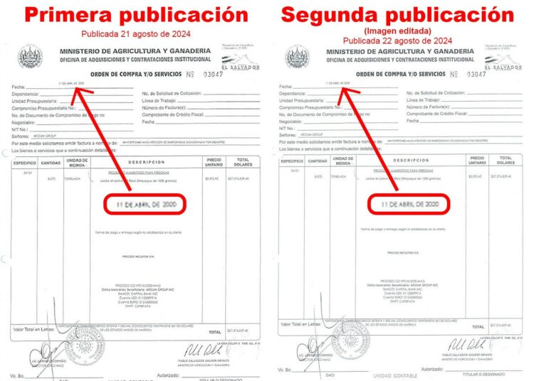El Faro habría cometido delito de falsedad ideológica al publicar falso documento presuntamente firmado por exministro Anliker