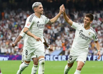 Real Madrid golea al Valladolid con un discreto Mbappé